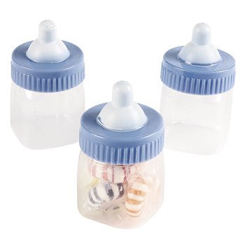 Pastel Blue Baby Bottle (1 dz)