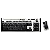 Fellowesfel9893401 Slimline Wireless Antimicrobial Multimedia Keyboard 122  ....