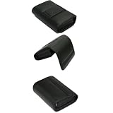 Black Semi Hard Slim leather Carrying Case With Magnetic Closure Specific For Nikon Coolpix S4000 S3000 S6000 S8000 L22 S230 S570 S70 of LCD Screen Protectors