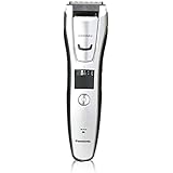 Panasonic Body and Beard Trimmer, Hair Clipper, Men's, Cordless with 3 Comb Attachments and and 39 Adjustable Trim Settings, Wet/Dry Convenience, ER-GB80-S