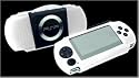 Exspect White Silicone Graphic Skin with Screen Protector (PSP)