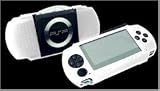 Video Games : Exspect White Silicone Graphic Skin with Screen Protector (PSP)
