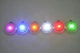 PARTY DOTS - Assorted Peel N Stick LED Light - 20 Pack