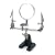 ROLSON # 60335, Helping Hand with (*3) Magnifying Glass 60mm