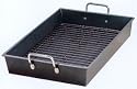 Chicago Metallic Professional Roast Pan with Handle and Rack, Large, 35.5 x 28 x 7.5 cm