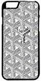 Goyard Black Black Case (iPhone 6 Plus/6S Plus) / Color Black Plastic