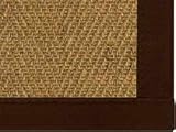 Capri 100% Sisal Area Rug Carpet - Brown - 9 Sizes Available
