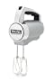 Viking Manual 5 Speed Hand Mixer, Metallic Silver