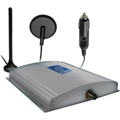 Wireless Extenders zBoost YX230 Dual Band Cell Phone Signal Booster for Automobiles and Other Vehicles (Silver)