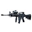 N&B Automatik Softair GEWEHR MX Combat Sturmgewehr SET + 1000 Kugel von Nerd Clear
