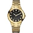 Guess #U12000G2 Men's Gold Tone Diamond Accented Waterpro Watch