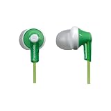 Panasonic RPHJE120G In-Ear Headphone, Green ~ Panasonic