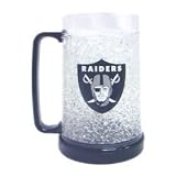 Oakland Raiders NFL Crystal Freezer Mug