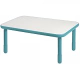 20 Tall Rectangle Baseline Table (Teal Green) (20H x 48W x 30D)