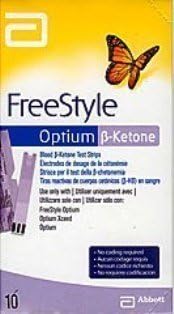FREESTYLE Optium B-Ketone Test Strips 1 x 10 by tuksumduin
