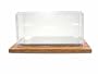 Crystal Clear Display Case w/Wood Base 1/24