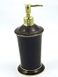 Regency Chocolate Lotion Dispenser Bath Accessory