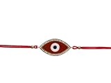 Red Evil Eye Red String Sterling Silver Kabbalah Bracelet