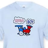 Birthday Boy - Light Blue Infant Lap-Shoulder Tee (18M)