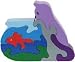 Cat Fishin' Colorific Puzzle from ImagiPLAY