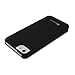 GreatShield iPhone SE Case, Guardian UV Glossy Series Slim Fit Snap On Case Back Cover for Apple iPhone SE / 5S / 5 (Black)