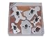R & M Gingerbread Family Cookie Cutter Set with Gift Box