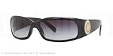 UPC 725125709279 product image for Versace VE4044B Shiny Black Gold / Gray (870/8G) Sunglasses | upcitemdb.com