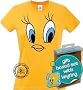 Girlie-Shirt mit Schlüsselanh.