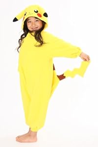 110 size TMY-003F children's costume Pikachu fleece costume for children [Anime / Character / Pokemon / Pocket Monsters <br [pajamas / fancy dress costume / school festival / Halloween] [mail order / Party / Costume / goods / Breakers Race The cute] [/ costume] (japan import)
