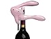 Rabbit Original Lever Corkscrew with Foil Cutter and Extra Spiral, Pink