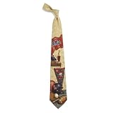 Mississippi Rebels NCAA Nostalgia #2 Mens Tie (100% Silk)