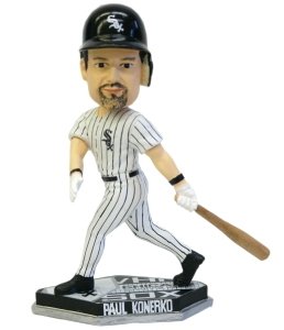 Chicago White Sox Paul Konerko Forever Collectibles Plate Base Bobble Head