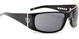 HOVEN EXCUSE 35-8301 BLACK-BRAND HANDMADE ACETATE FRAME GREY LENS PLASTIC SUNGLASSES. by