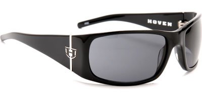 Click here to buy HOVEN EXCUSE 35-8301 BLACK-BRAND HANDMADE ACETATE FRAME GREY LENS PLASTIC SUNGLASSES..