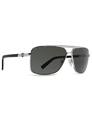 Von Zipper Metal Stache Sunglasses - Silver Grey by VonZipper