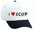 I Love scup White Cap