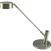 Normande Lighting LED Desk Lamp. 14.5" in Height with Brushed Steel Finish