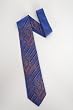 Paisley and Diags Woven Tie in blue