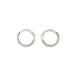 Barse Sterling Silver Endless Hoop Earrings, 1.5cm