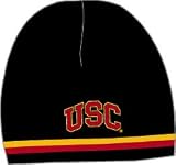 Southern California Trojans One Size Fits All USC Short Beanie - Black NCAA Hats