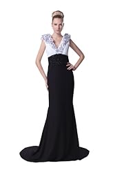 Mermaid Beaded Chiffon  Dress