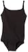 Danskin Big Girls' Camisole Leotard, Black, Large (12-14)
