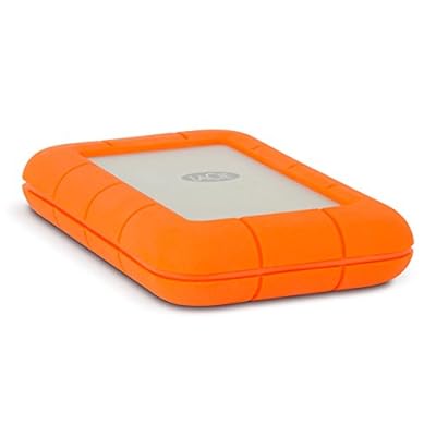 LaCie Rugged Thunderbolt LAC9000489 2TB External Hard Drive (Orange)