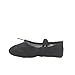 MSMAX Kid Girl's Classic Canvas Practise Ballet Dancing Yoga Shoes,Red