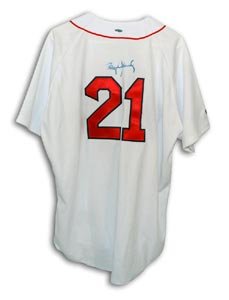 Roger Clemens Signed Boston Red Sox Authentic Jersey