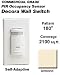 Leviton 1800w 120v Almond Wall Swtch Occupcy Sensor