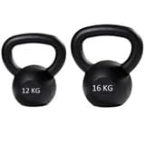 Kettlebell set 12kg+16kg cast Kettlebell,