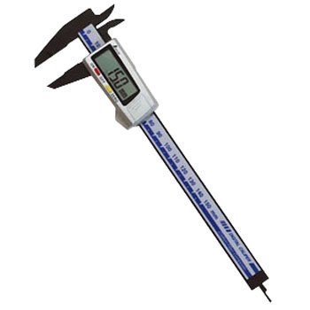 シンワ デジタルノギス カーボンファイバー製 150mm 19979