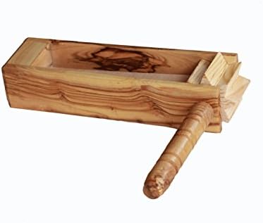 Olive Wood Purim classic wooden noise maker with Hand-Painted Illustration or Dedication
