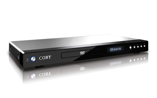 Coby DVD288 1080p Upconversion DVD with HDMI, Black